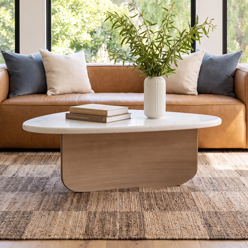 Humphrey Pablo Coffee Table - Antique Brass