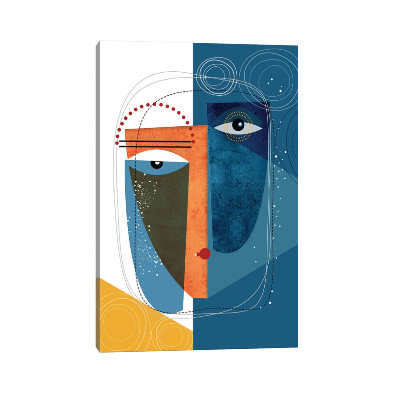 Krsna - Giclée sur toile tendue avec châssis, H 48 po x l 32 po