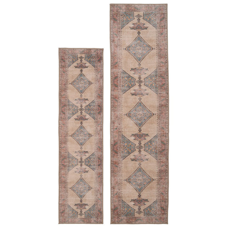 Vintage Look Area Rug, Runner 80 x 300 cm