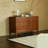 Simple And Round High Legged Buffet Table