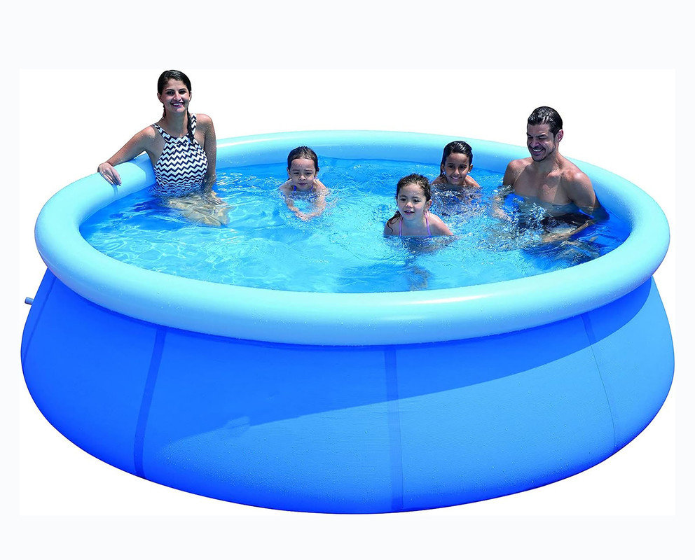 Beniar 2.5 ft x 10 ft Inflatable Pool | Wayfair