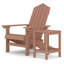 Adames Outdoor Adirondack Chair With Table-1436794467