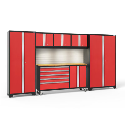 Bold Series 6 Piece Garage Storage Cabinet Set