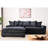 Oversized Two-Piece Sectional Couches For Living Room-111020834-111020833