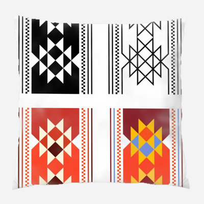 Runkle Reversible Throw Pillow