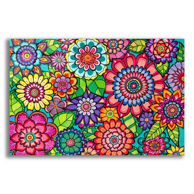 «Blooming Blooms» par Hello Angel - peinture sans cadre