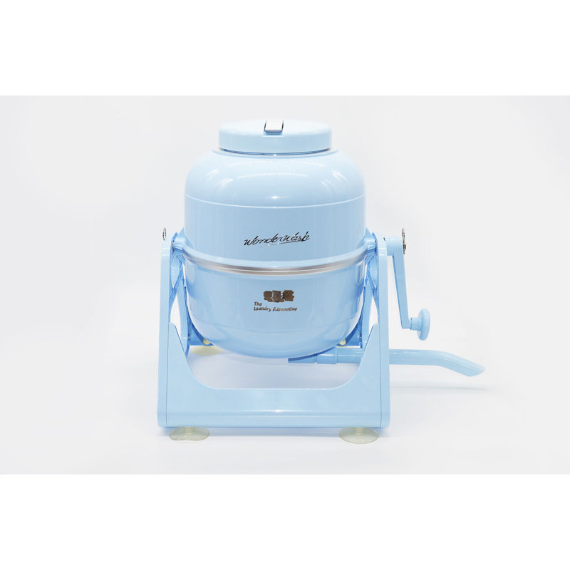 The Wonder Wash® 0.73 cu. ft. High Efficiency Portable Hand Crank Washing Machine, Blue
