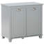 Armoire de trieur de linge inclinable, organisateur de rangement de salle de bain avec panier inclinable à deux compartiments