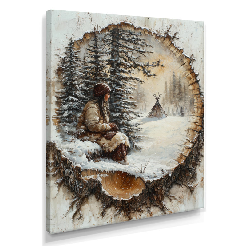 Grata - Fashion Wall Art Living Room, H 20 po x l 12 po, Toile tendue, Ne s’applique pas