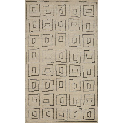 Tapis tribal moderne 5 x 8