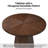 Stuart Mid-Century Modern 45" Round Dining Table-102438483