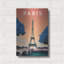  «Paris-France» par l'Arctique, art mural en métal-919440889