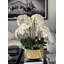 Helena Boat Planter With Phaleanopsis Orchids-387316226