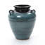 Vase en céramique bleu océan 15,8 po