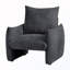 Chaise d'appoint rembourrée avec coussin-132275789