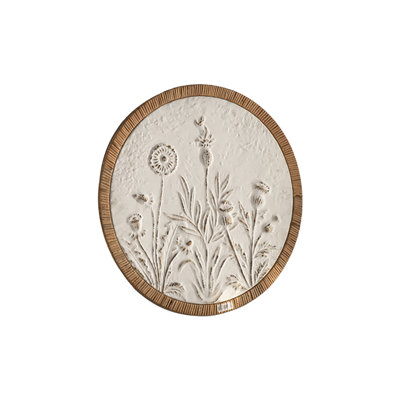 Scandinavian Solid Wood Cane Wall Decor