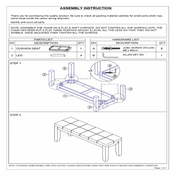 Product Dimensions