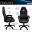 Fauteuil de direction à dossier haut