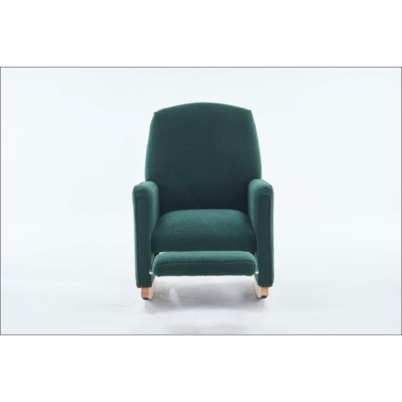 Chaise berçante Teddy, Vert