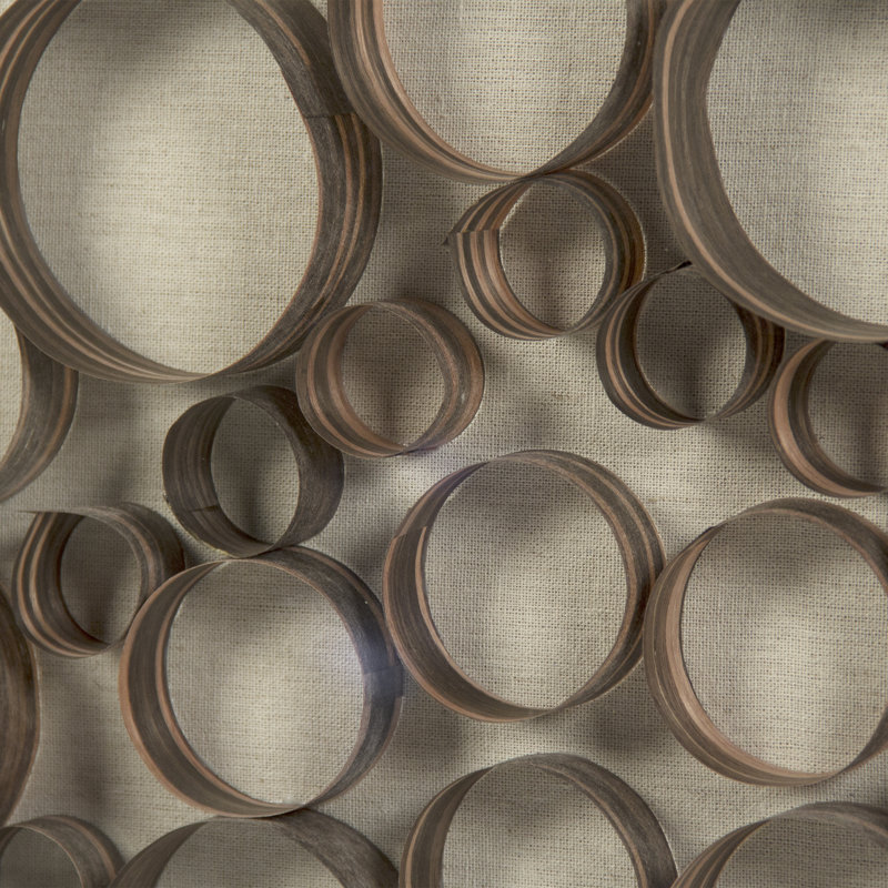 Abstract Rolled Print