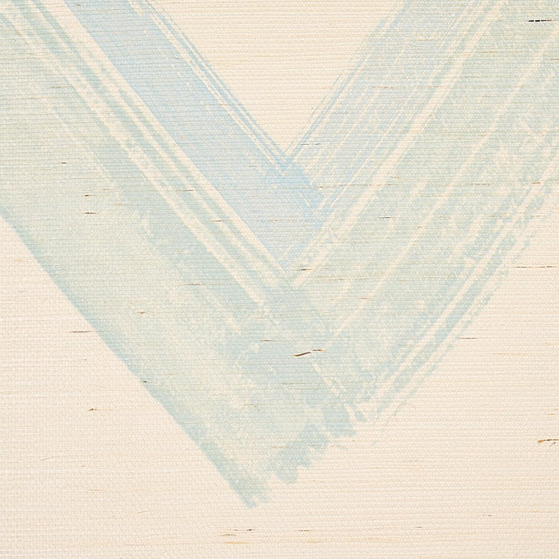 Papier peint Enzo Sisal, Bleu