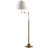 Swivel Swing Arm Floor Lamp With Led Bulb, 60-Inch Adjustable Standing Light For Living Room, Bedroom, And Home Office