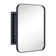 Haslem Recessed Framed Medicine Cabinet with Mirror and Adjustable Shelves