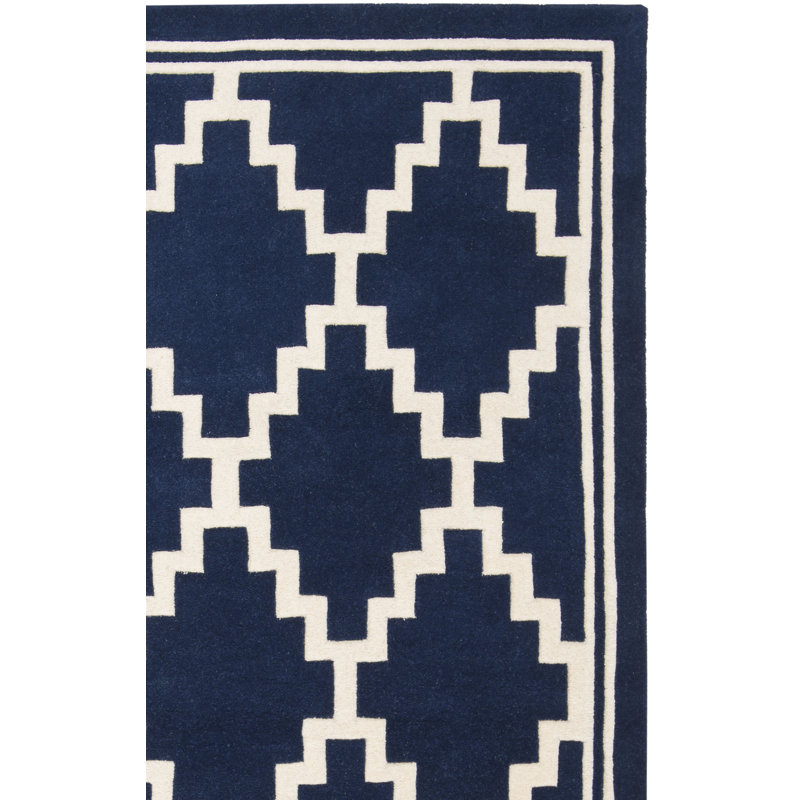 Tapis en laine touffeté à la main Carolene, Rectangle 2 pi x 3 pi