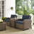 2 - Person Patio Conversation Set with Sunbrella® Cushions-1270459527-1218741798