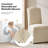 Albeniz Transitional 40"Tall Solid Wood Legs Dining Chair with Removable Slipcover (Set of 4)-847333580