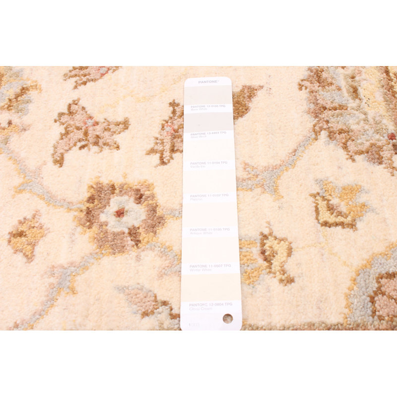 Tapis crème Chobi Finest 4 po 1 po x 6 po 3 po