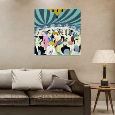 Soirée abstraite, art contemporain