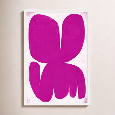 Magenta " Magenta Moth " Print