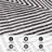 Cream Black Modern Maze Area Rug-1355310182