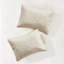 Couvre-lit réversible 3 pièces crème grand - microfibre, motif enchanteur, drapé surdimensionné, 2 taies décoratives, lavable facilement, matériau en microfibre, médaillon ravissant, assorti facile à laver
