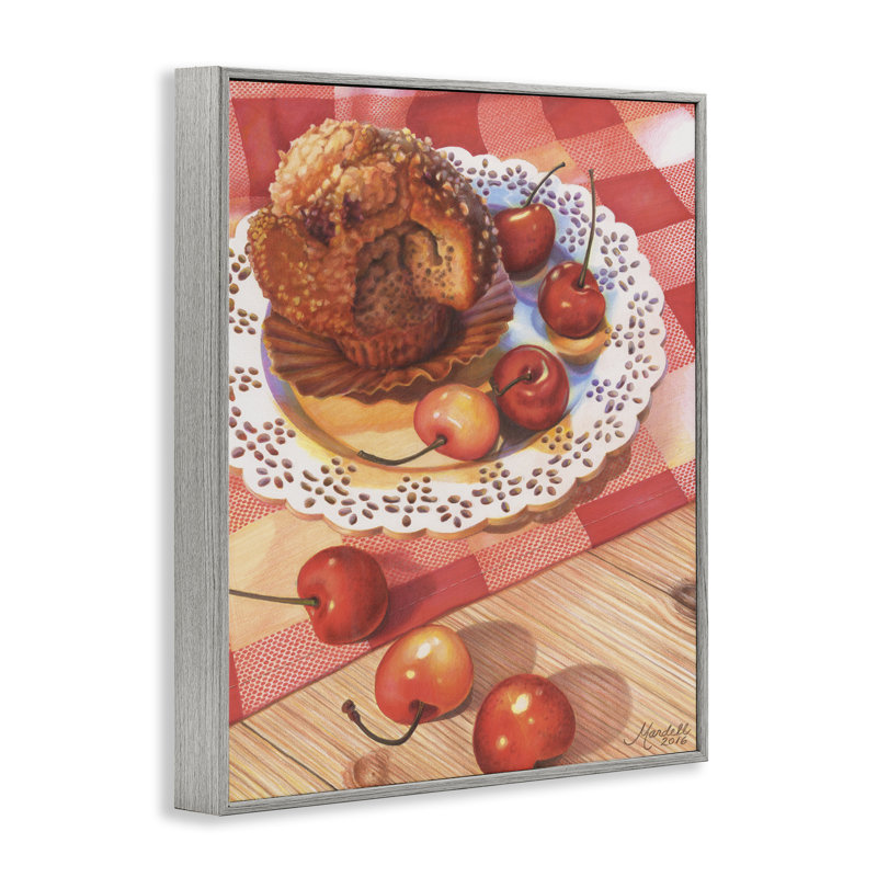 Art champêtre et muffins par Mardell Schuster, Estampe numérique Farmhouse, H 20 po x l 16 po