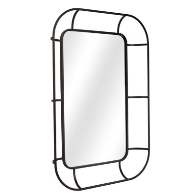 Metal Rectangle Wall Mirror