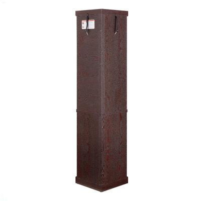 Corner Glass Cabinet Lighted Curio Cabinet Corner Display Case For Living Room, Curio Cabinet, Antique Collection, Wine,Bar Glass Storage Light Includ by Red Barrel Studio