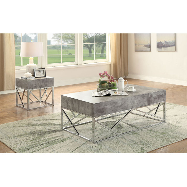 Iysla 2 - Piece Solid Wood Living Room Table Set