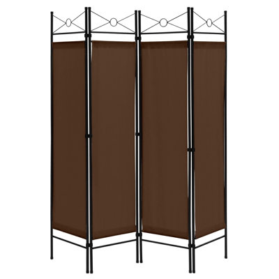 157.5cm W x 181.5cm H 4 - Panel Folding Room Divider