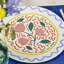 Summer Bliss Handmade Stoneware Dinner Plate