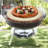 Cook N Home Classic 16 Inch Round Pizza Stone with Scraper, Heavy Duty Cordierite Baking Stone for Oven and Grill, Thermal Shock Resistant Ideal for Baking Crisp Crust Pizza, Cream-49915033