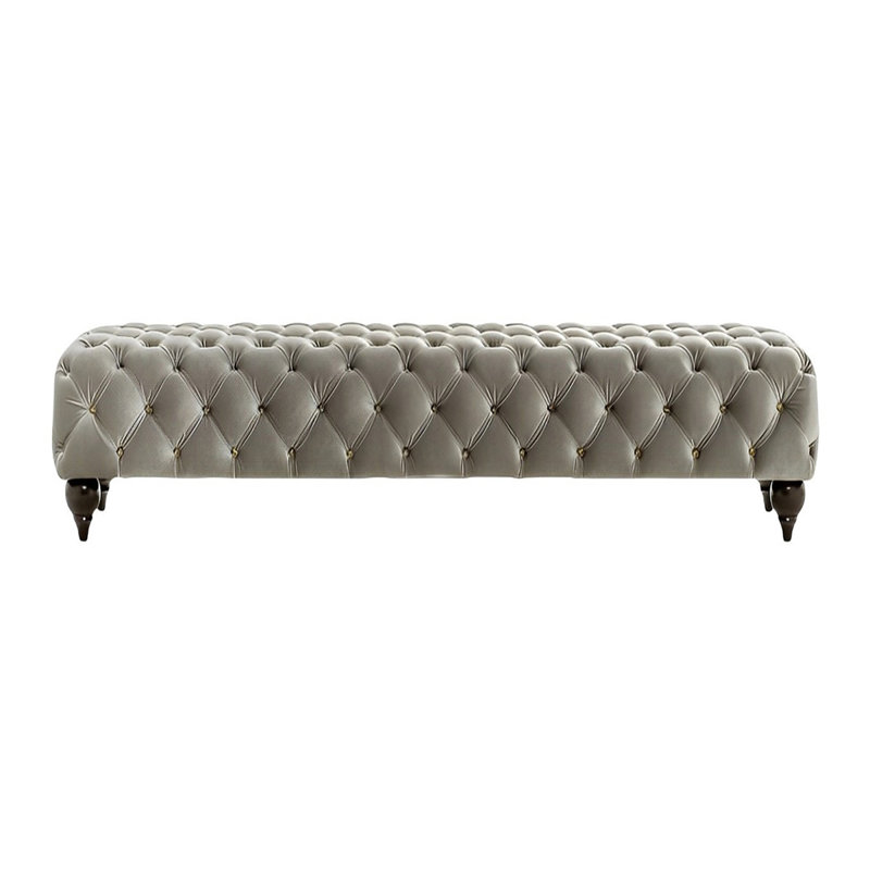 Banc de rangement Lannis, H 17,71 po x l 62,99 po x P 19,68 po