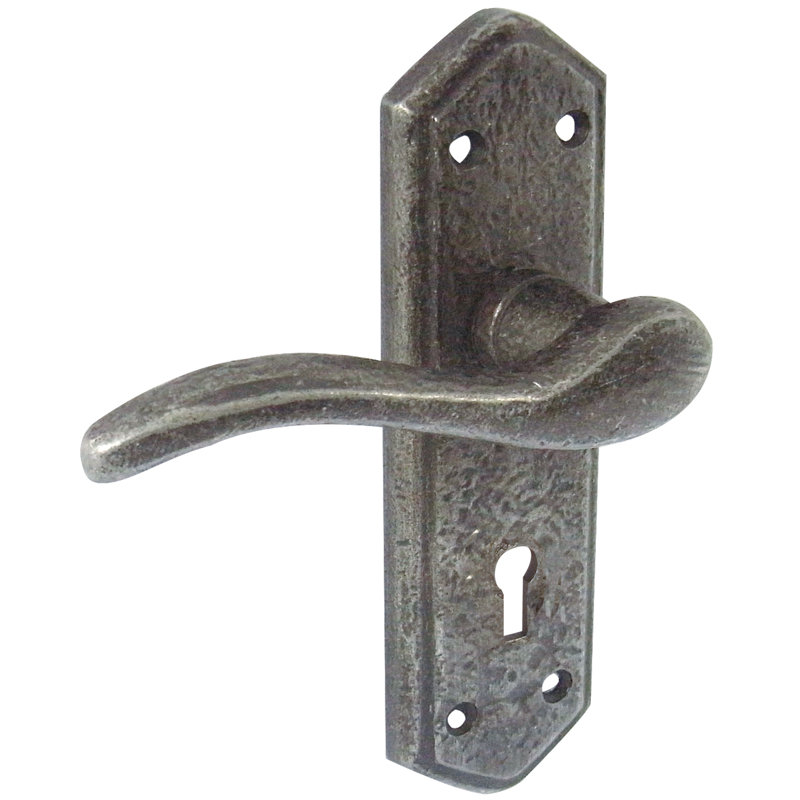 Wentworth Pewter Door Handle