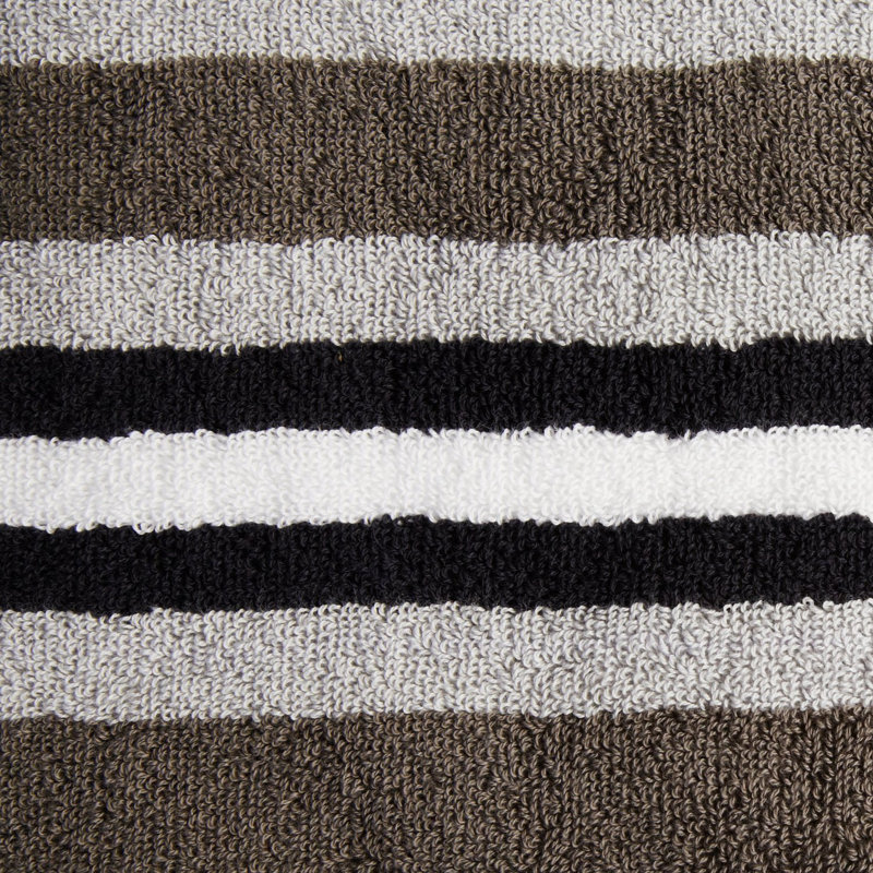 Draps 100% coton peigné à longues fibres 2 pièces, Gris anthracite