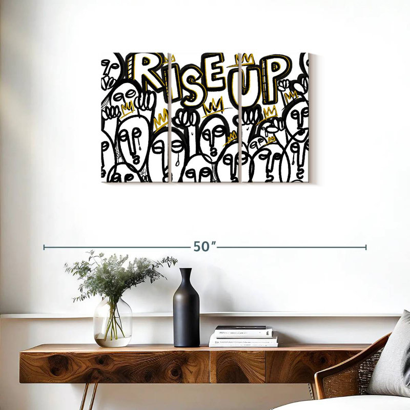 Tergel Rise Up I, 20" H x 33" W