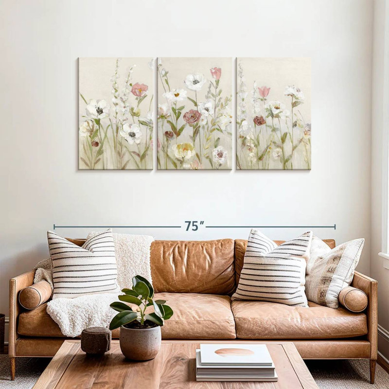 Harnek Bloomin Around, 30" H x 62" W