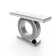 Rillamas 47.27" Mirrored Glass Console Table with Crush Diamond