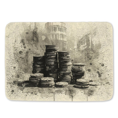 Dontrail Microfiber / Microsuede Non-Slip Bath Mat
