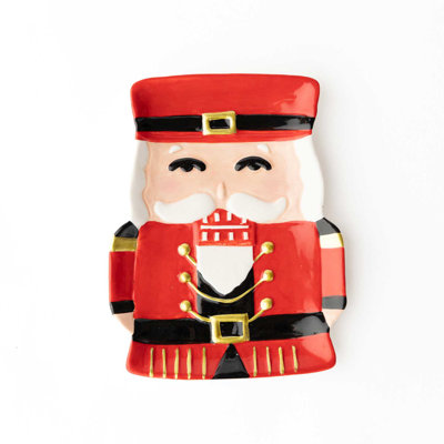 White Nutcracker Dish